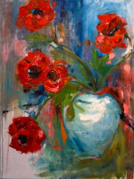 Painting: Poppies