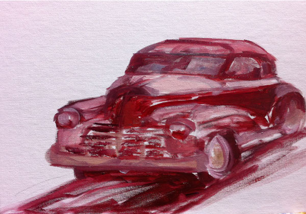 Painting: Levis Car