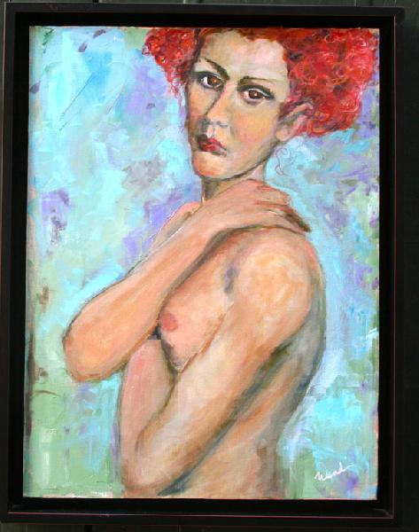 Painting: Redhead