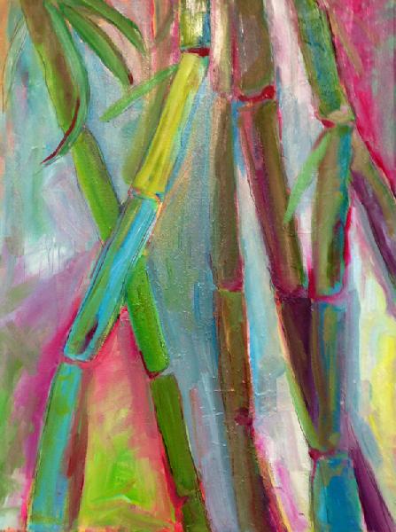 Painting: Bamboo VII