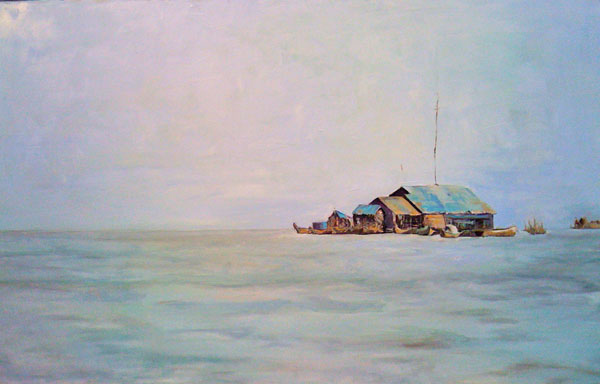 Painting: Tonle Sap Lake
