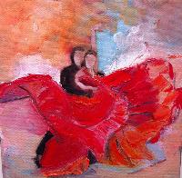Painting: Flamenco Study