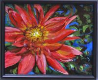 Painting: Red Beauty Framed